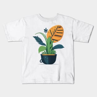 Cute Houseplant Kids T-Shirt